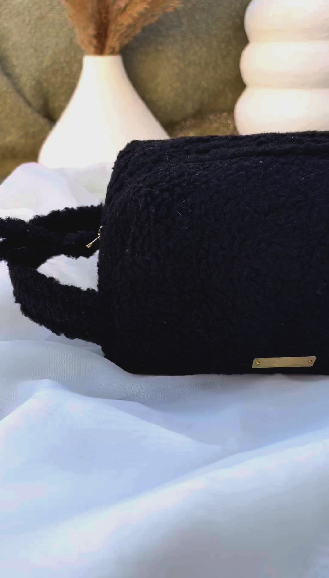 Joie - Black Make Up Pouch