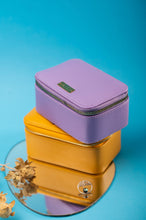 Load image into Gallery viewer, Coral - Lilac Compact Travel Jewelry Box
