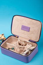Load image into Gallery viewer, Coral - Lilac Mini Travel Jewelry Box
