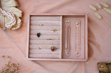 Load image into Gallery viewer, Gemma Metallics - Rose Gold Classic Earrings/Rings Tray
