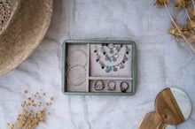 Load image into Gallery viewer, Gemma - Olive Green Mini Multi Use Tray
